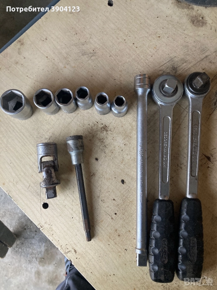 Gedore тресчотки и вложки, снимка 1