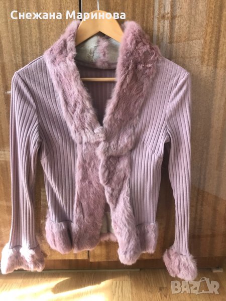 Жилетка с естествен пух, снимка 1