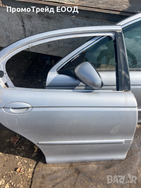 Задна дясна сива врата Jaguar x-type Ягуар х-тайп, снимка 1