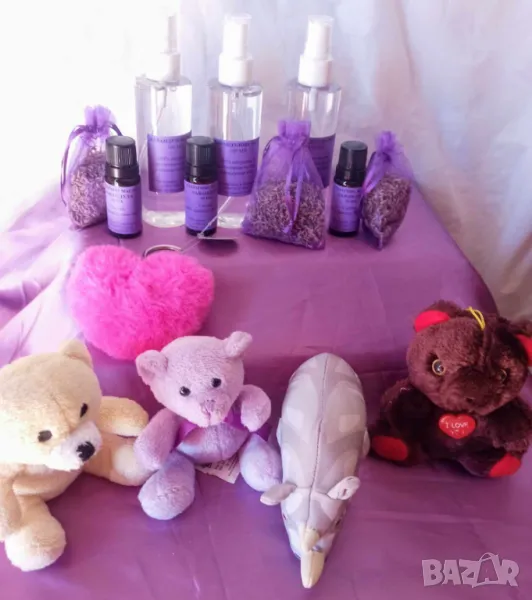 Промо комплект лавандулови продукти + плюшена играчка, снимка 1