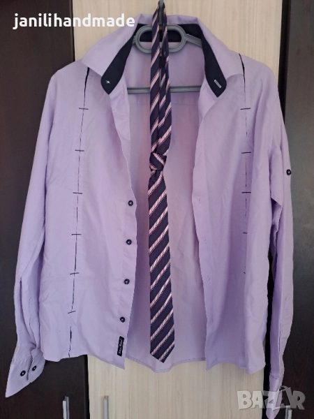 Риза и вратовръзка, униформа Гео Милев, снимка 1