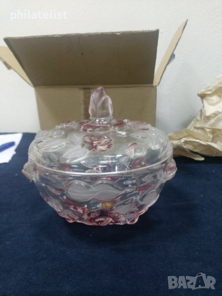 Walther Glas - Satin Rose - Бонбониера, снимка 1