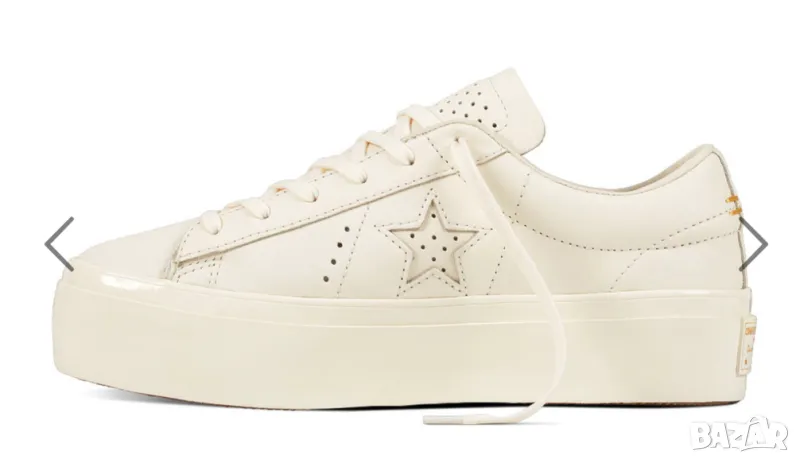 Converse One Star Platform Ox 'Egret' номер 40  кецове/маратонки , снимка 1