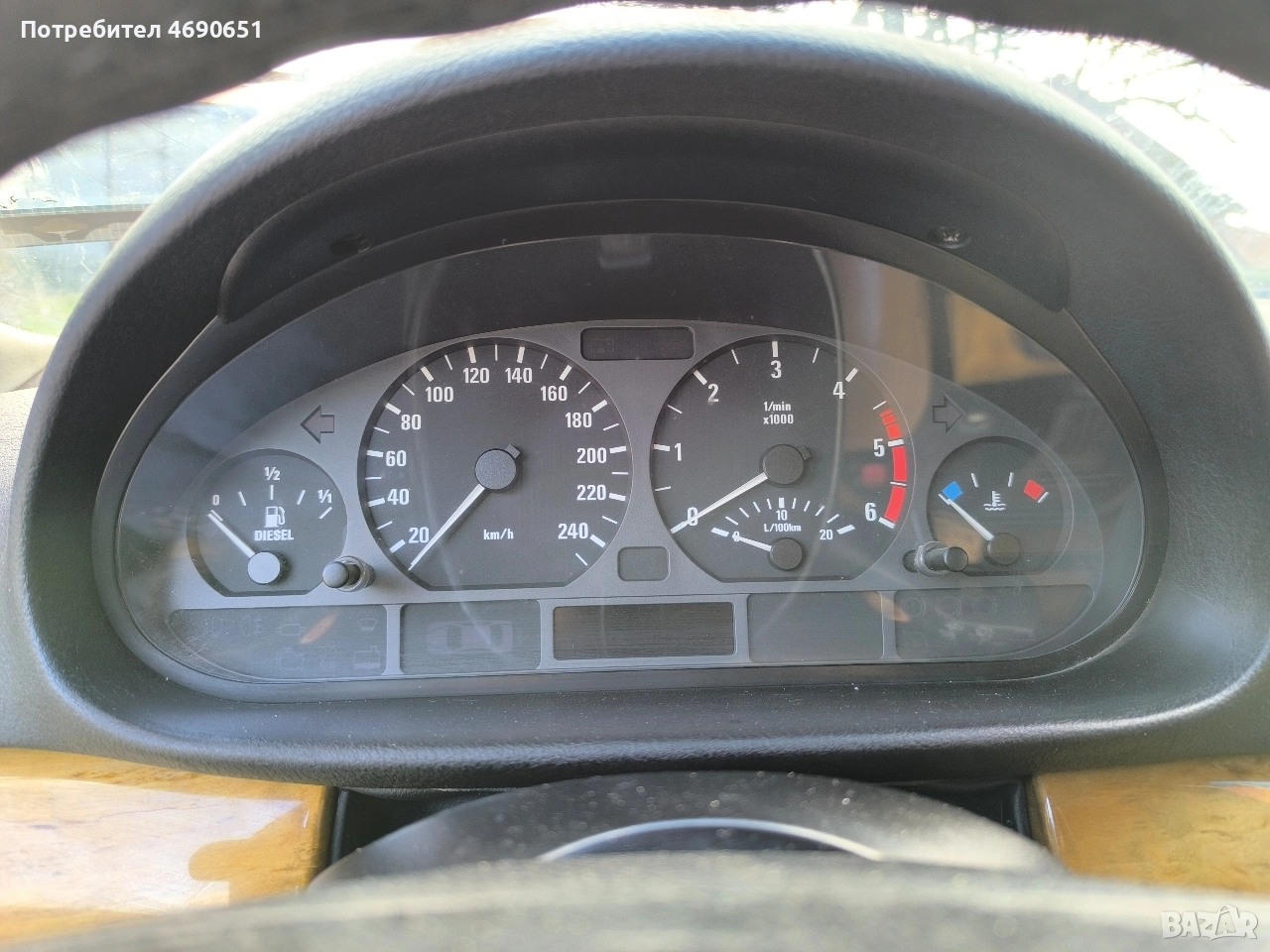 табло за БМВ е46 дизел , снимка 1