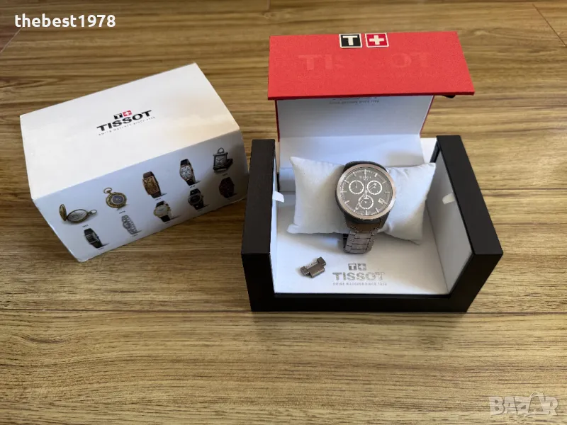 Tissot T-Sport Titanium Chronograph 43mm Saphire T069417A, снимка 1