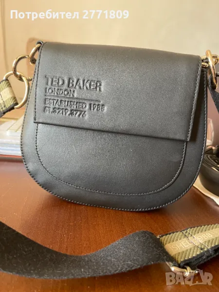 Кожена дамска чанта Ted Baker, снимка 1
