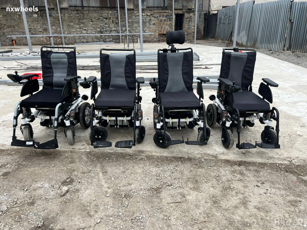 Акумулаторен Инвалиден Стол Invacare Bora за трудно подвижни, снимка 1