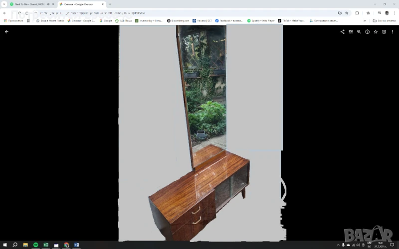 Тоалетка с огледало, снимка 1