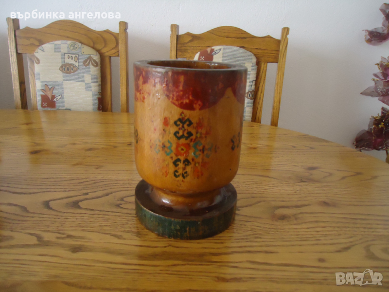 Стар дървен съд , снимка 1