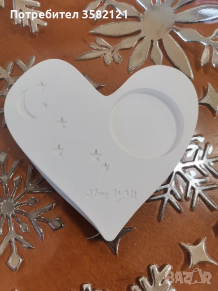 Свещник (поставка) за чаени свещи, снимка 1