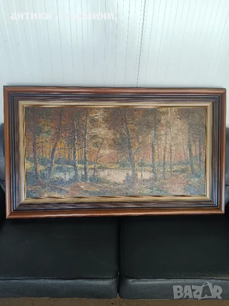 голяма картина с пейзаж Платно!, снимка 1