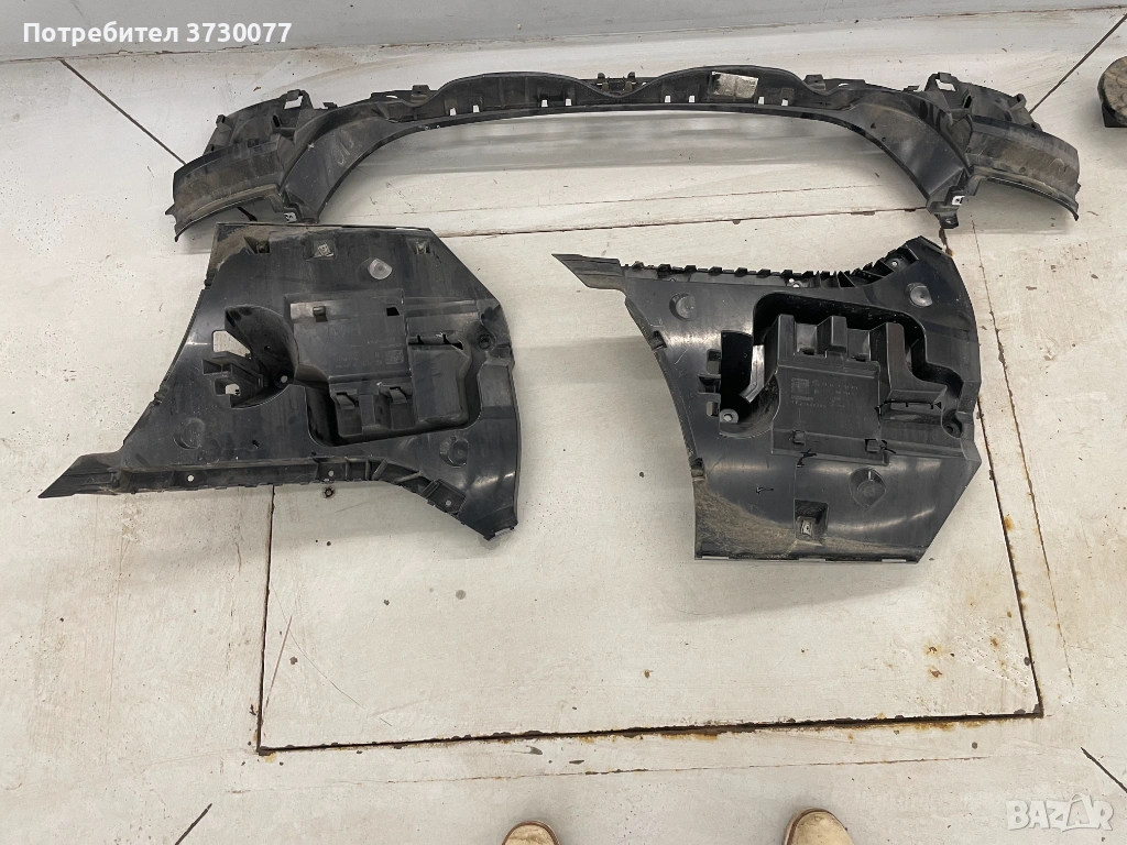 BMW F10 задна броня Мпакет M pack m sport държач на броня, снимка 1