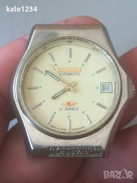 Мъжки часовник CITIZEN. Vintage watch. Ретро модел. Механичен механизъм , снимка 1