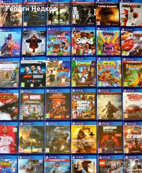 Gta5 Minecraft Nfs Lego Mortal игри за Плейстейшън4 пс4 ps4 playstation4 Промо, снимка 1