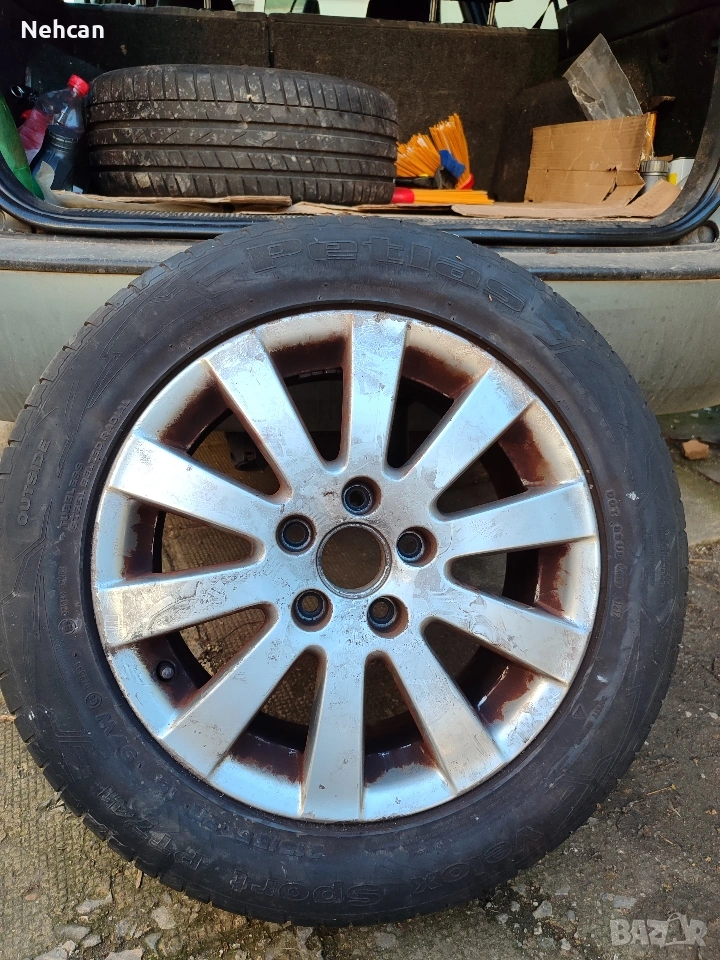 Оригинални джанти 16" за VW Passat B5.5 (5x112) с гуми 215/55/16, снимка 1