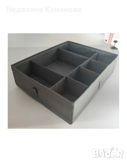 ❌ Кутия органайзер за дрехи 7 отделения, снимка 1