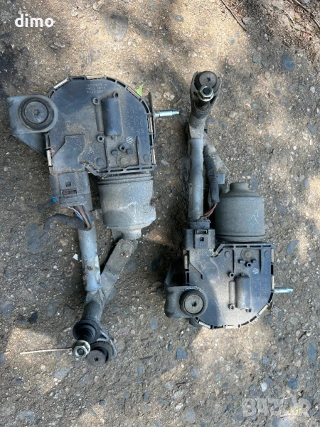 моторче и лостов механизъм чистачка за VW Touran моторчета чистачки 1T0955119C 1T0955120C 0390241786, снимка 1