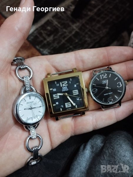 Стилни оригинални дамски часовници (цената е за трите часовника, не се продават по отделно), снимка 1