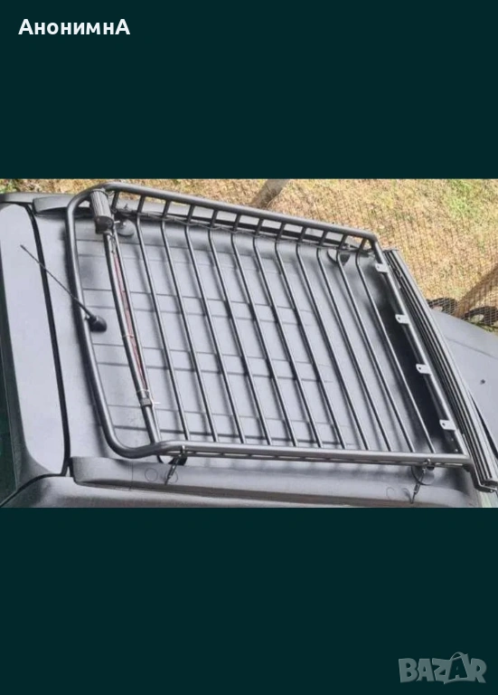 Стоманен багажник за покрив, снимка 1