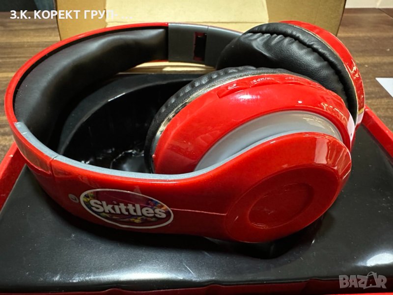 Слушалки bluetooth DeTech STN13 със SD слот и FM, снимка 1