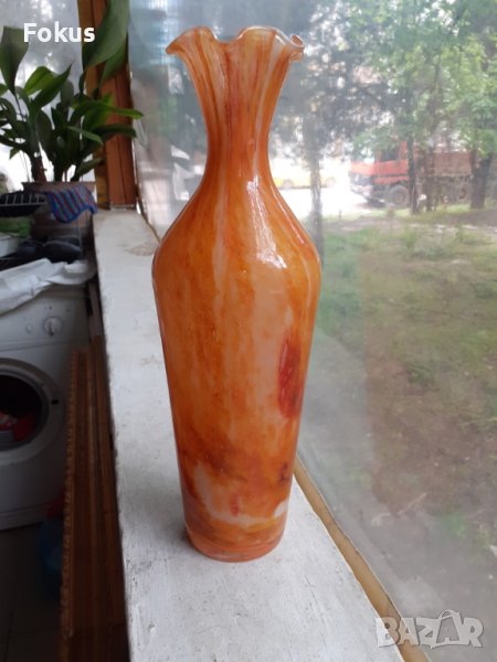 Уникална голяма ваза Мурано, снимка 1
