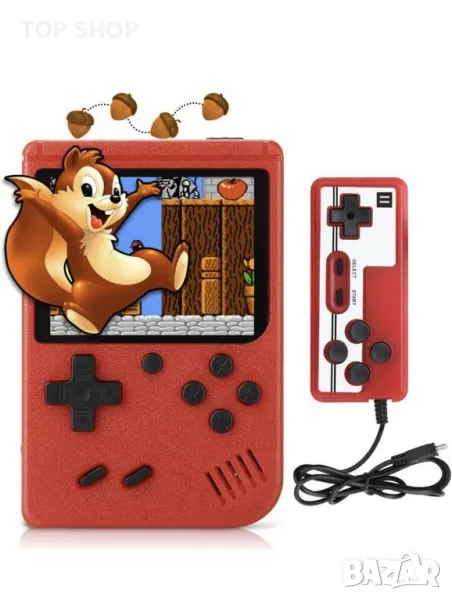 Ретро гейм конзола с ТВ връзка Fivejoy Retro Game Console 400 вградени игри, снимка 1