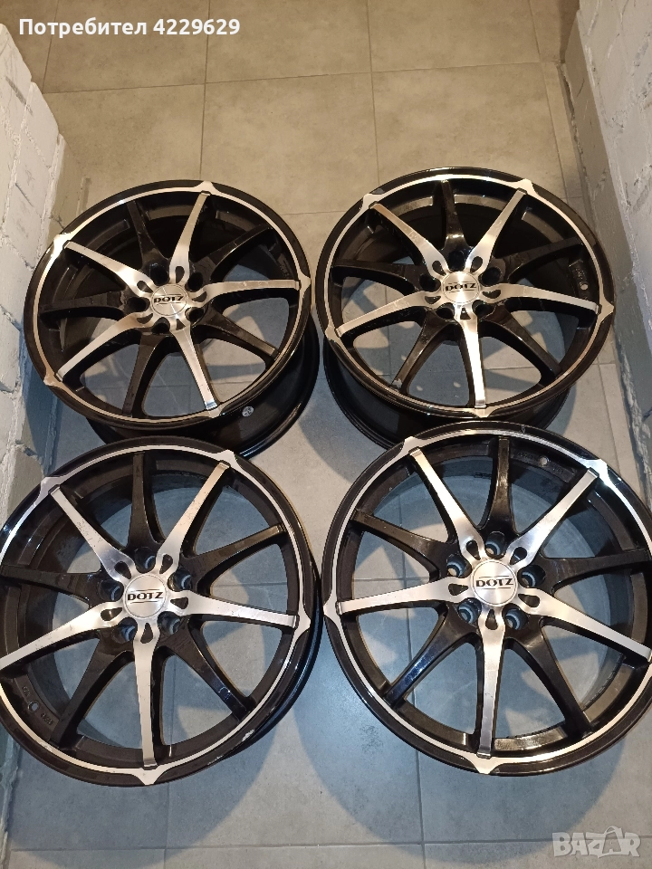 Алуминиеви джанти DOTZ 5x114.3 - 18 цола, снимка 1
