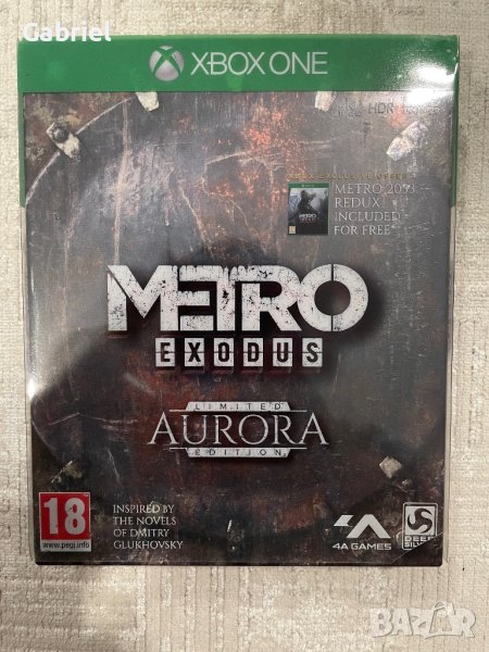 Metro Exodus Aurora Limited Edition Xbox One, снимка 1