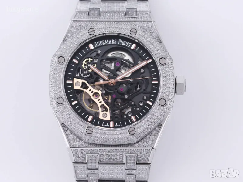 Мъжки часовник Audemars Piguet Royal Oak Iced Out с автоматичен механизъм, снимка 1