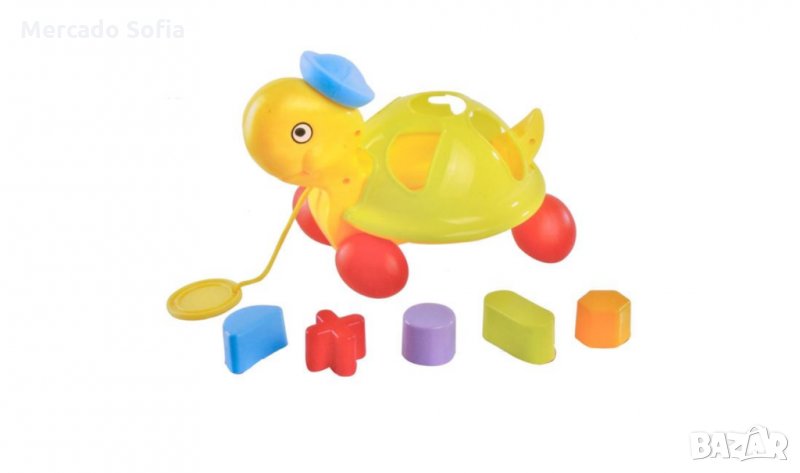 Играчка с форми костенурка за дърпане, снимка 1