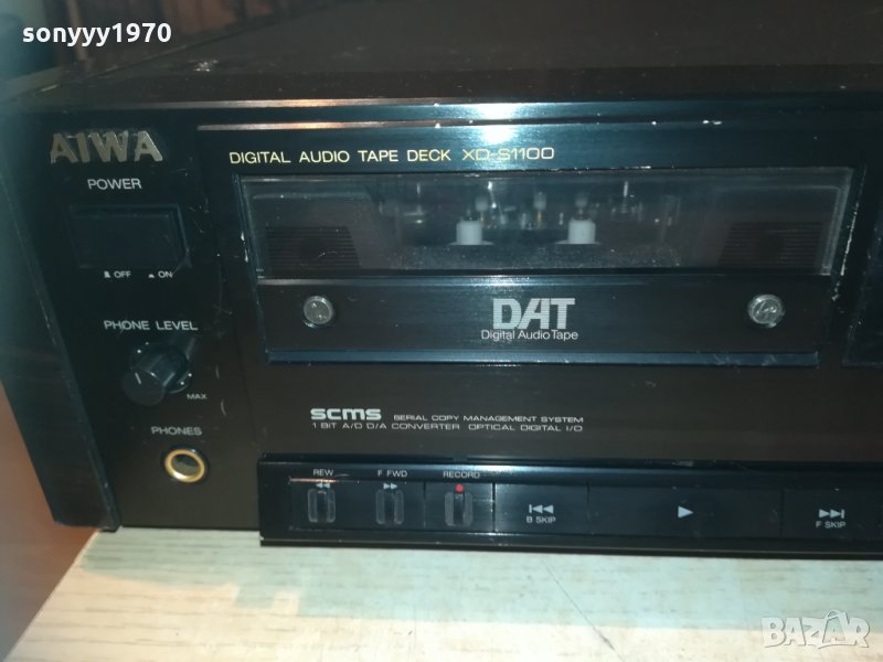 AIWA XD-S1100Z DAT AUDIO TAPE DECK 2302210938, снимка 1