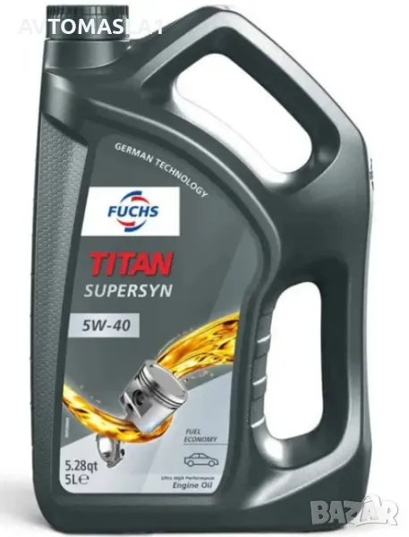 FUCHS TITAN SUPERSYN SAE 5W-40 5л, снимка 1