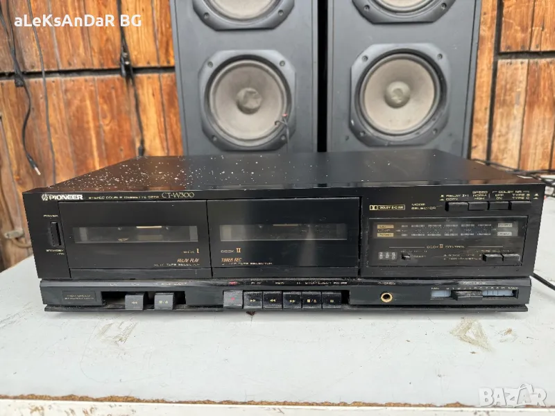 Касетъчен дек pioneer ct-w300, снимка 1