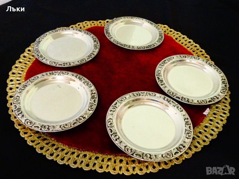 Чиния WMF Cromargan,релеф барок. , снимка 1