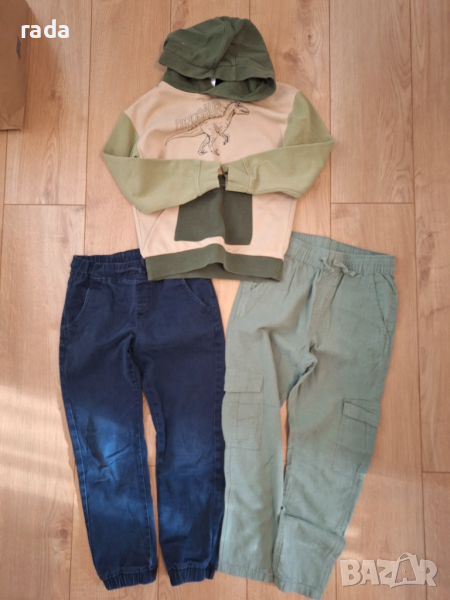 Два детски панталона и суичър, снимка 1