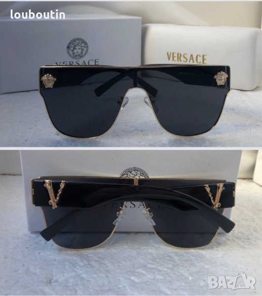 Versace 2022 маска мъжки слънчеви очила унисекс дамски слънчеви очила, снимка 1