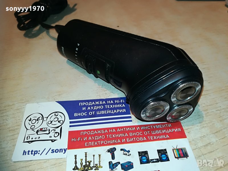 philips philishave 655-220v-самобръсначка-внос франция, снимка 1