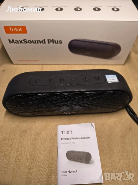 Преносим Bluetooth високоговорител Tribit MaxSound Plus с 24W по-силен звук, изключителен
, снимка 1