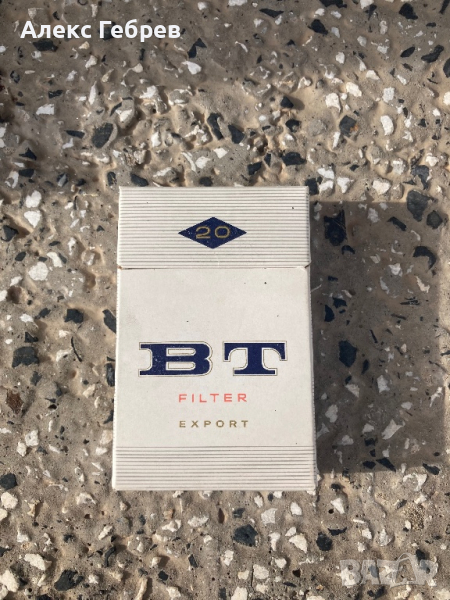 КОЛЕКЦИОНЕРСКИ кутии от цигари BT, снимка 1