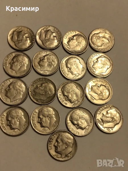 ОNE DIME 1962-1993 г., снимка 1