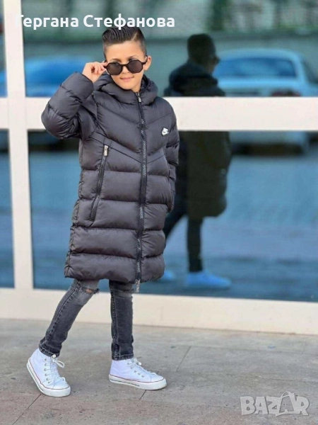 Нова наличност! Дебело зимно яке  Размери-3/4г.4/5г.5/6г.7/8г.9/10г.11/12г.13/14г. Цена-85 лв, снимка 1