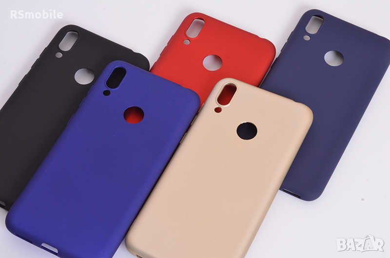 Huawei Y7 2019 - Силиконов Кейс Гръб MATT, снимка 1