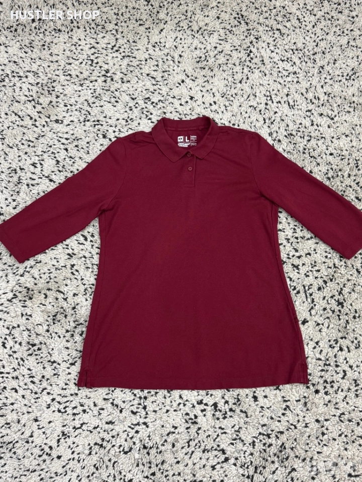 Дамска тениска с яка 3/4 ръкав ENGELBERT STRAUSS.Размер L, снимка 1