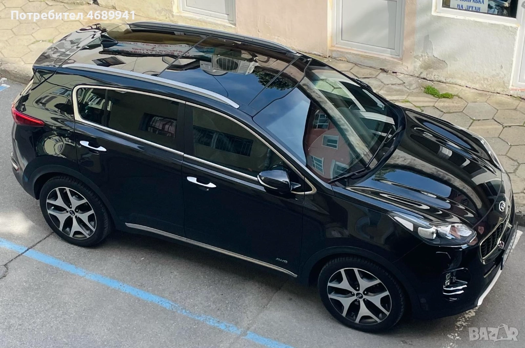  Оригинални алуминиеви джанти Kia Sportage 19" + зимни гуми Bridgestone, снимка 1