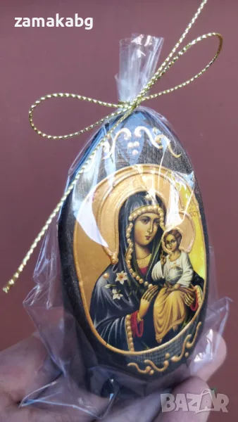 Уникални ръчно изработени репродукции на икони върху естествено дърво, снимка 1