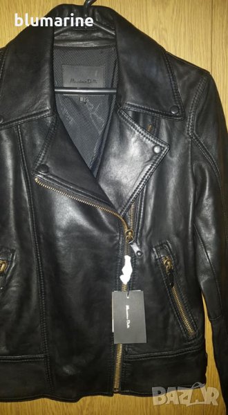 Дамско кожено яке Massimo Dutti 3, снимка 1