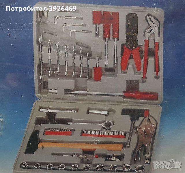 Куфар с инструменти 100 чости, снимка 1