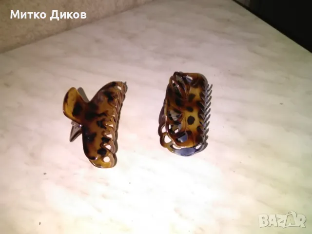 Пластмасови шноли за коса нови 2 броя, снимка 3 - Аксесоари за коса - 48513347
