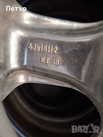 АЛУМИНИЕВИ ДЖАНТИ ЗА ПЕЖО МАЗДА КИА ТОЙОТА  -4Х100Х54-15 цола, снимка 6 - Гуми и джанти - 50877906