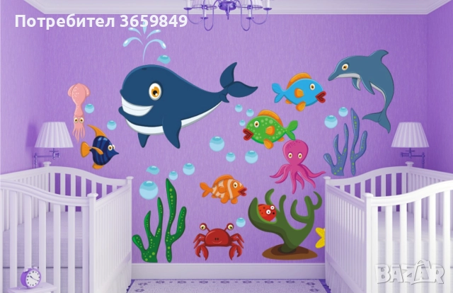 Комплекти стикери за детска стая, снимка 14 - Декорация за дома - 51638152